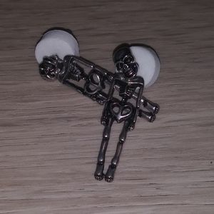 Skeleton Earrings - NWT - Unbranded